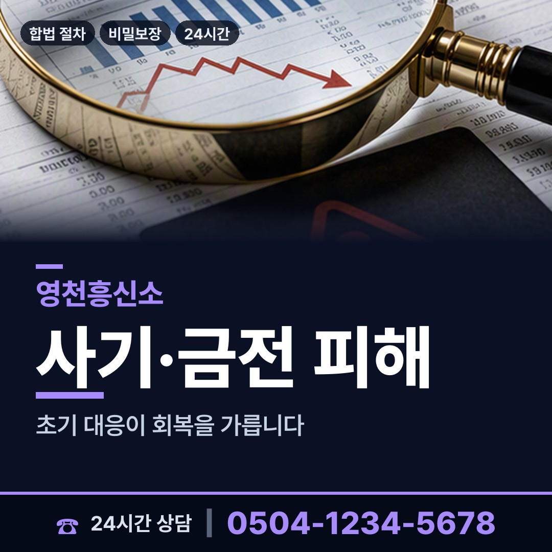 영천 서부동 탐정 상담 안내